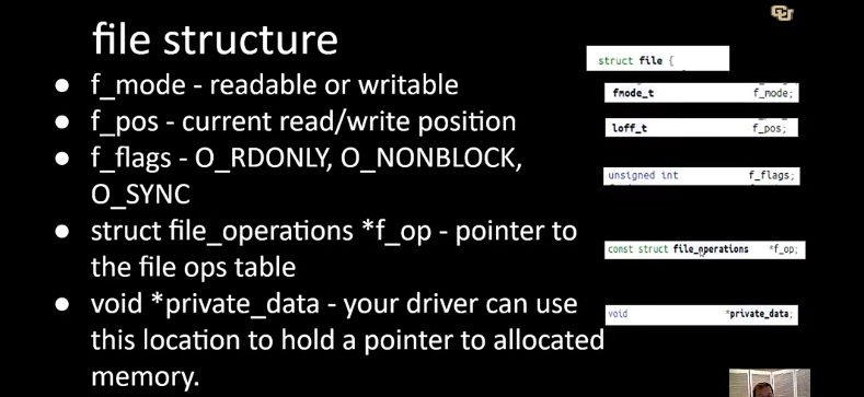 file struct options